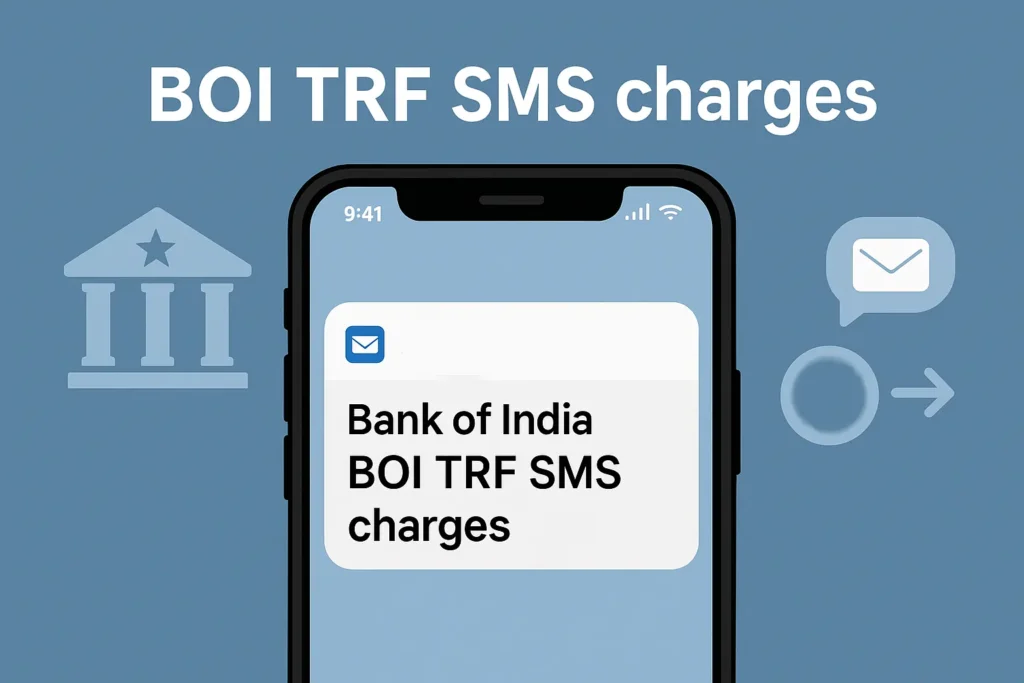 boi sms alert charges