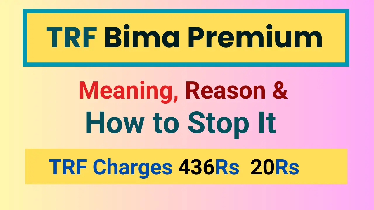 trf bima premium bank of india